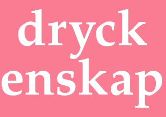 Synonym dryckenskap