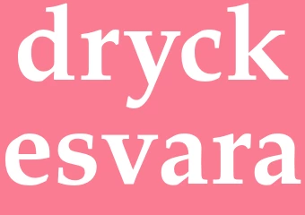 Synonym dryckesvara