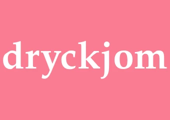 Synonym dryckjom