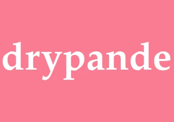 Synonym drypande