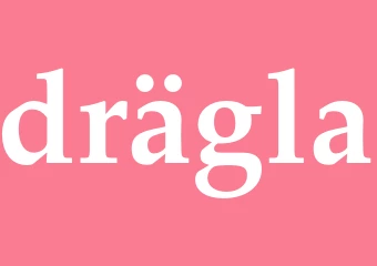 Synonym drägla