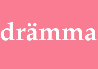 Synonym drämma