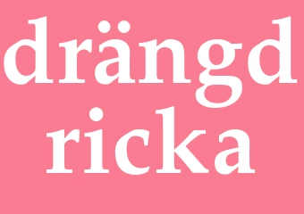 Synonym drängdricka
