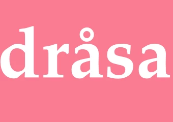 Synonym dråsa