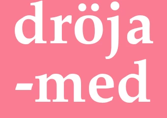 Synonym dröja med