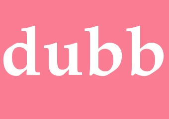 Synonym dubb