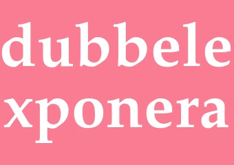 Synonym dubbelexponera