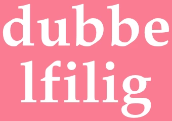 Synonym dubbelfilig