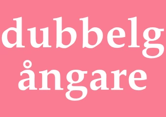 Synonym dubbelgångare