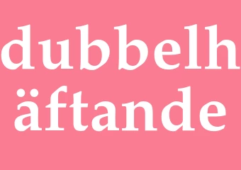 Synonym dubbelhäftande