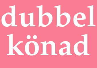 Synonym dubbelkönad