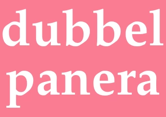 Synonym dubbelpanera