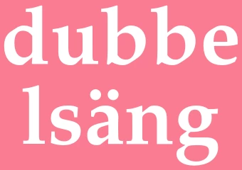 Synonym dubbelsäng
