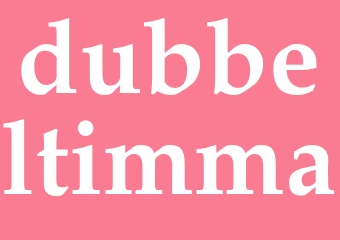 Synonym dubbeltimma