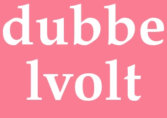 Synonym dubbelvolt