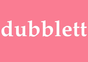 Synonym dubblett