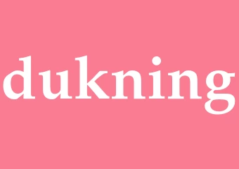 Synonym dukning