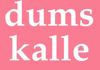 Synonym dumskalle