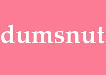 Synonym dumsnut