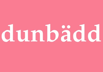 Synonym dunbädd