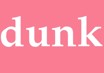 Synonym dunk