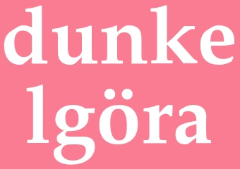Synonym dunkelgöra