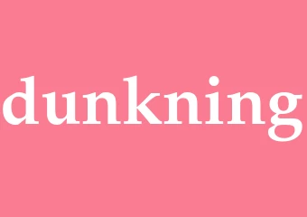 Synonym dunkning