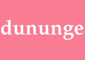 Synonym dununge