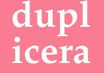 Synonym duplicera
