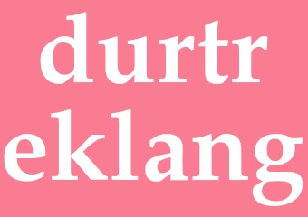 Synonym durtreklang