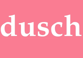 Synonym dusch