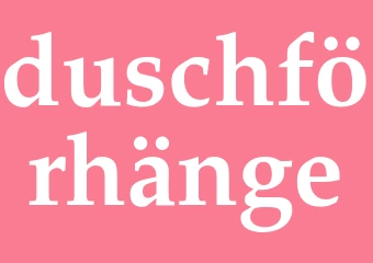 Synonym duschförhänge
