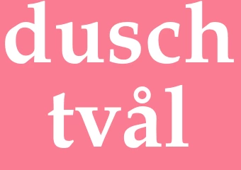 Synonym duschtvål