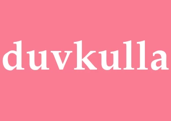 Synonym duvkulla