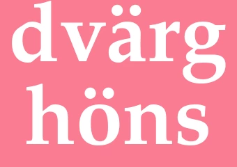 Synonym dvärghöns