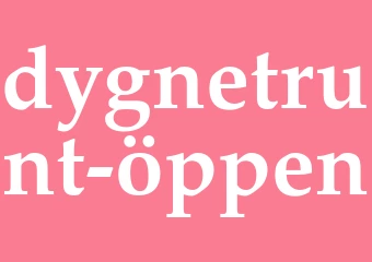 Synonym dygnetrunt-öppen
