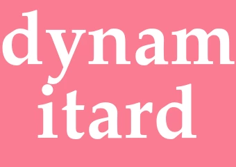 Synonym dynamitard