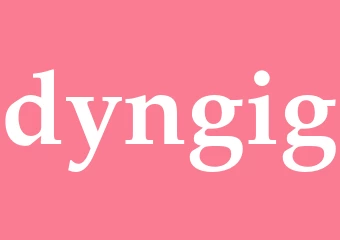 Synonym dyngig