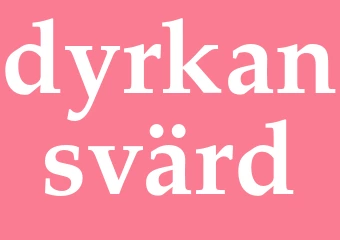 Synonym dyrkansvärd