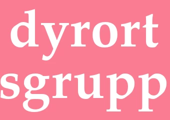 Synonym dyrortsgrupp