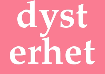 Synonym dysterhet