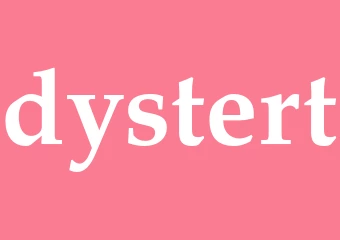 Synonym dystert