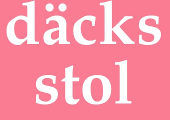 Synonym däcksstol
