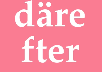 Synonym därefter