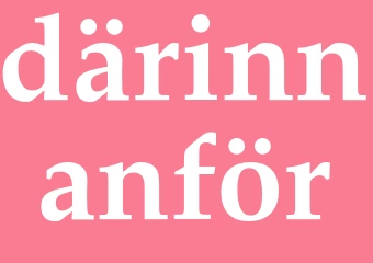 Synonym därinnanför