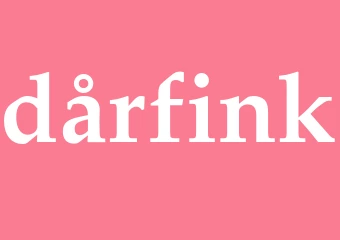 Synonym dårfink