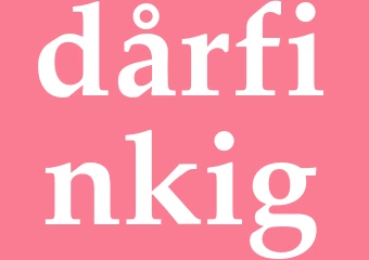 Synonym dårfinkig