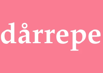 Synonym dårrepe