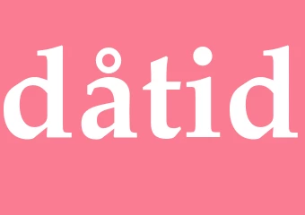 Synonym dåtid