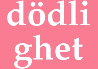 Synonym dödlighet